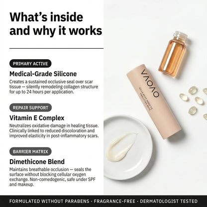 Silicone Scar Stick: Finally, A Fix That Actually Works On Acne Scars.